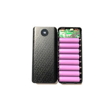 Load image into Gallery viewer, QC 3.0 Fast Charging USB Power Bank Battery Charger Box LED Digital Display Light 8x 18650 Battery Charger Box for Huawei Iphone