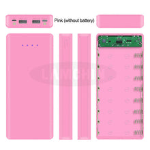 Load image into Gallery viewer, 5V Dual USB 8*18650 Power Bank Battery Box with Display High Capacity USB Charger DIY Shell Case For IPhone Samsung Huawei