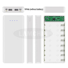 Load image into Gallery viewer, 5V Dual USB 8*18650 Power Bank Battery Box with Display High Capacity USB Charger DIY Shell Case For IPhone Samsung Huawei