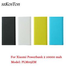 Load image into Gallery viewer, For Xiaomi Mi Power Bank 2 10000 mAh Case Rubber Sleeve Silicone Protective Case Cover For Xiaomi Power bank 2 10000 mah Pouch